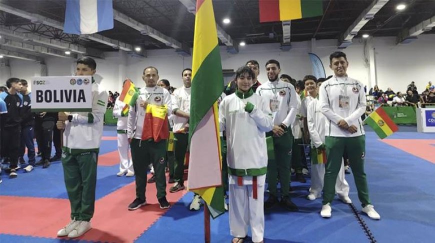 Bolivia gana 14 medallas en el Campeonato Sudamericano de Karate