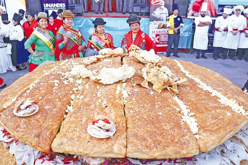 El sándwich de chola más “grande del mundo”