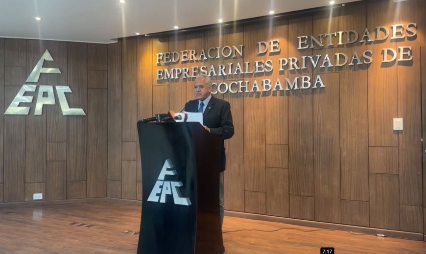 Agobiado por la presión política, renuncia el presidente de los empresarios de Cochabamba