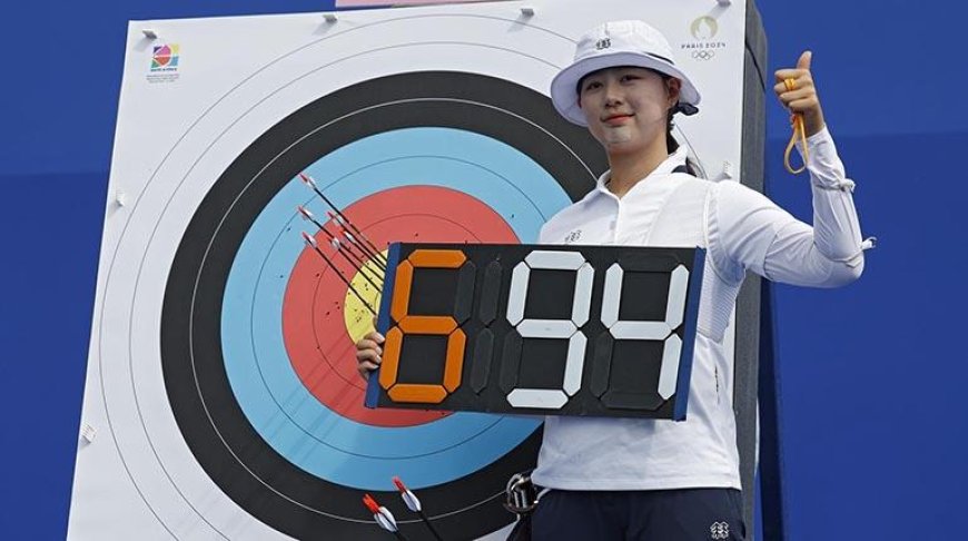 Récord olímpico y mundial de la tiradora con arco surcoreana Lim Sihyeon