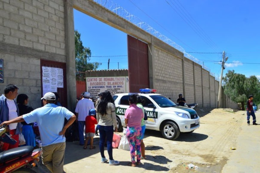 Alerta en Tarija: El 65% de los reclusos en Morros Blancos están con detención preventiva