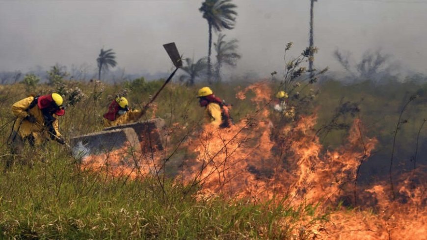 Bomberos intensifican la lucha contra incendios que afectan a 49 comunidades de La Paz, Beni y Santa Cruz