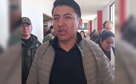 Marco Pumari llega a la cárcel de San Pedro para su audiencia por el caso Golpe I