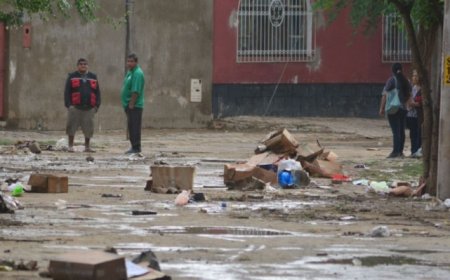 Se registran aproximadamente 72 viviendas dañadas por el desborde de la quebrada El Monte