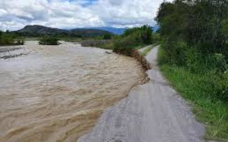 Tarija bajo alerta naranja por posible desborde de ríos