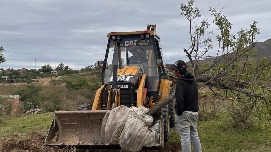 Cuidado de las áreas verdes en Tarija