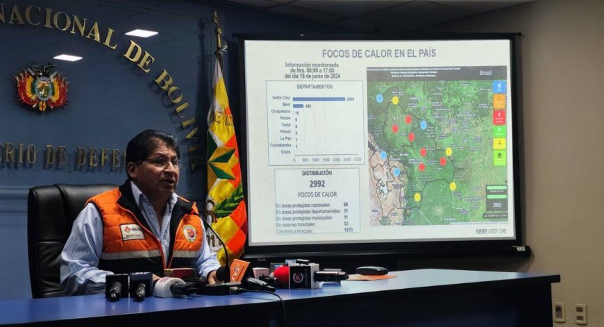 Defensa Civil confirman que Bolivia está libre de incendios, cuantificarán las hectáreas afectadas