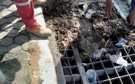 Tras atender las emergencias Alcaldía de Tarija continúa con la limpieza de las zonas afectadas por la lluvia