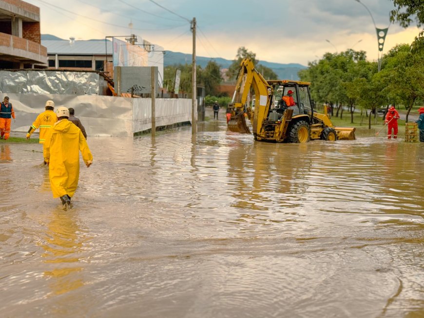 La Alcaldía de Tarija intervino todas las zonas donde la lluvia ocasionó desastres