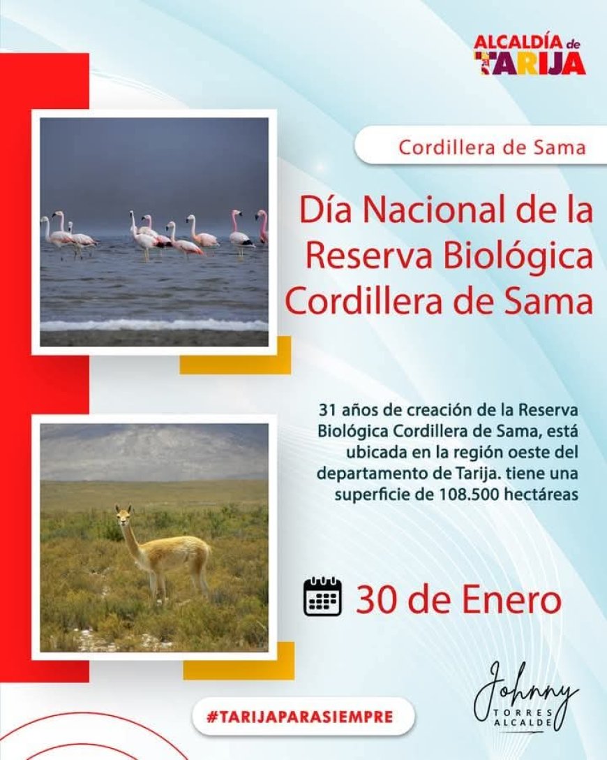 Celebramos el aniversario de la Reserva Biológica Cordillera de Sama 