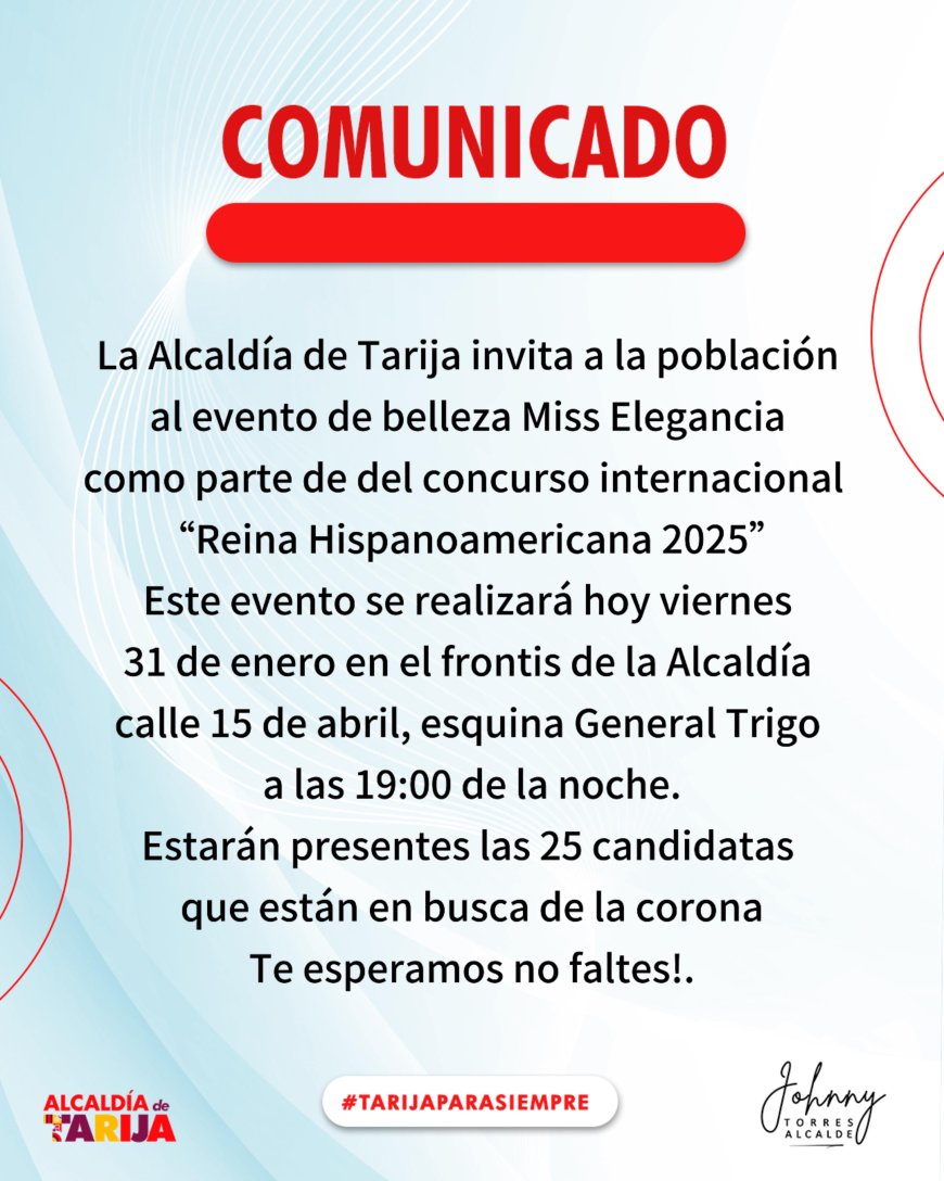 #Comunicado#