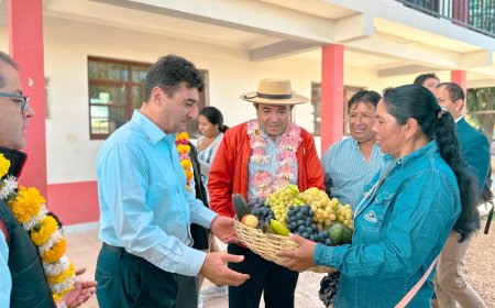 Alcaldía de Tarija da inicio al nuevo año escolar desde la Unidad Educativa La Pintada
