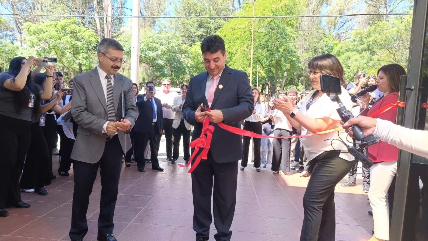 Con la participación del Alcalde Johnny Torres  UCATEC sede Tarija  inaugura año académico con una nueva infraestructura