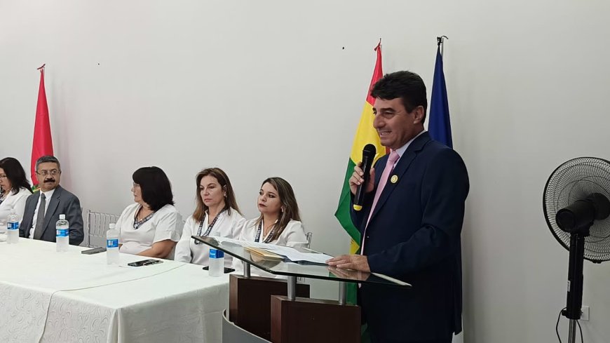 Con la participación del Alcalde Johnny Torres  UCATEC sede Tarija  inaugura año académico con una nueva infraestructura