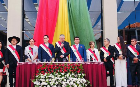 Alcalde Torres anuncia la entrega de obras durante los próximos días en beneficio de las familias tarijeñas