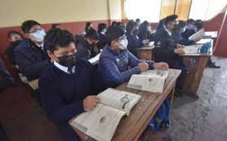 Se activan protocolos de bioseguridad en las unidades educativas de la ciudad de La Paz por infecciones respiratorias