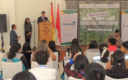 Alcalde de Tarija inaugura encuentro nacional ambiental denominado “Somos Vida Somos Cambio”