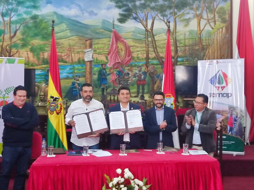 Alcaldía de Tarija garantiza proyectos de alcantarillado y consolida el fondo para preservar Sama
