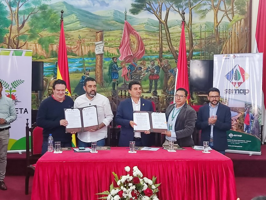 Alcaldía de Tarija garantiza proyectos de alcantarillado y consolida el fondo para preservar Sama
