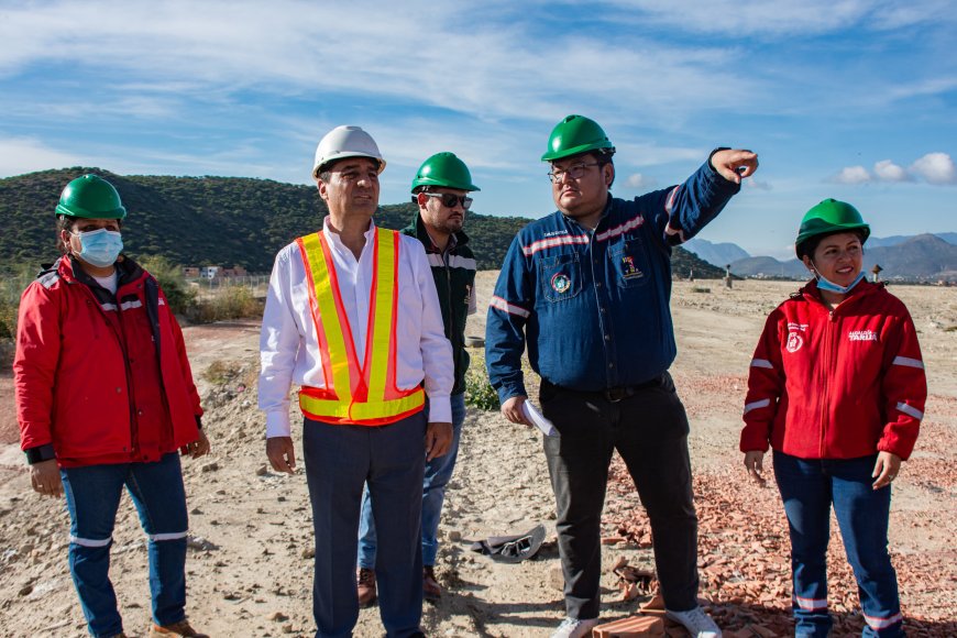 Alcaldía de Tarija encamina cierre técnico del Relleno Sanitario de Morros Blancos