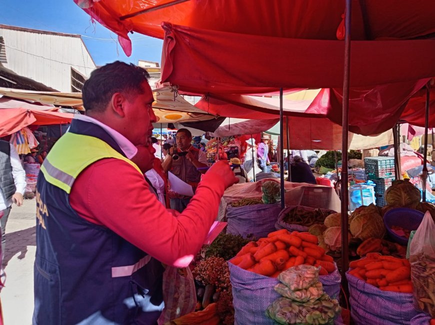 Alcaldía realiza operativos para garantizar el precio justo en los mercados