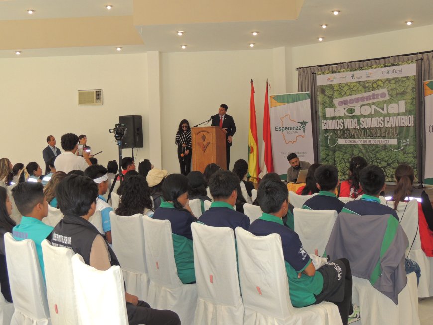 Alcalde de Tarija inaugura encuentro nacional ambiental denominado “Somos Vida Somos Cambio”