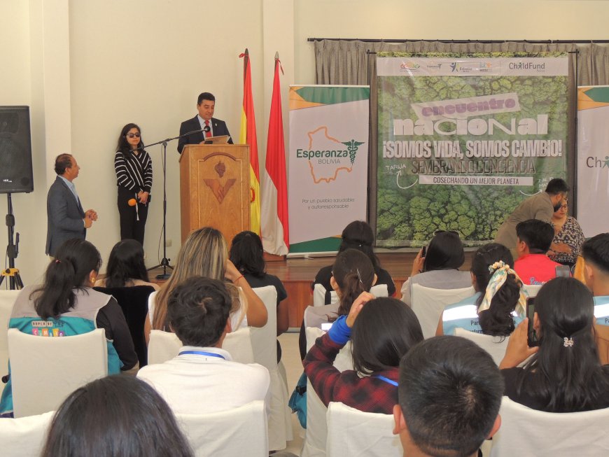 Alcalde de Tarija inaugura encuentro nacional ambiental denominado “Somos Vida Somos Cambio”