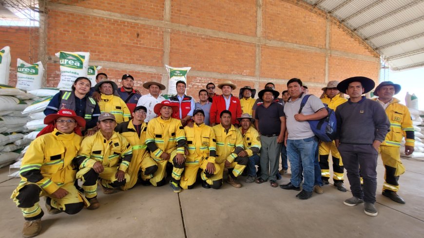 Alcaldía de Tarija cumple con las comunidades afectadas por el cambio climático