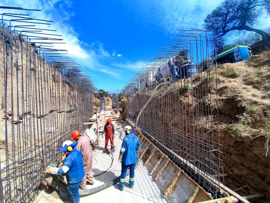Se va consolidando una de las obras más grandes de Tarija