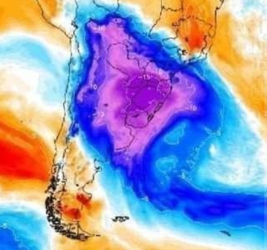 UNA BOMBA POLAR CONGELARA A SUD AMERICA DESDE EL 27 DE MAYO