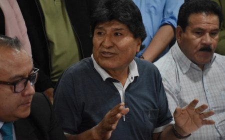 La Fiscalía de Bolivia abrió una investigación contra Evo Morales por los bloqueos y protestas