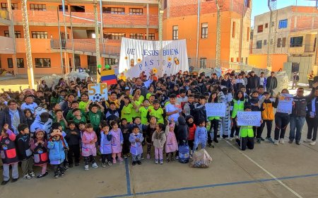 Alcaldía concientiza a padres de familia y estudiantes sobre el cuidado del Medio Ambiente