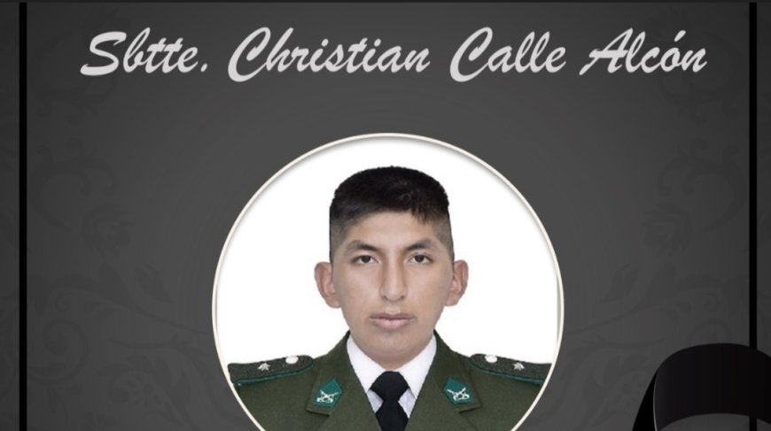 Arce expresa condolencias por la muerte del policía Calle