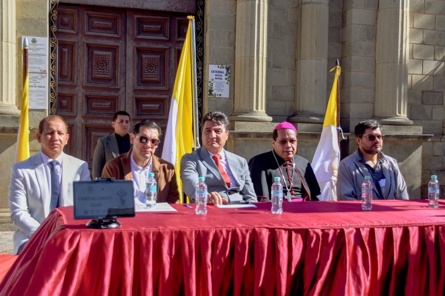 Alcaldía y diócesis invitan a toda la población tarijeña