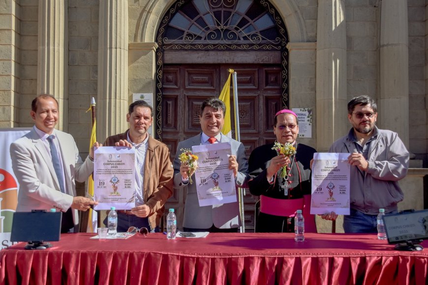 Alcaldía y diócesis invitan a toda la población tarijeña