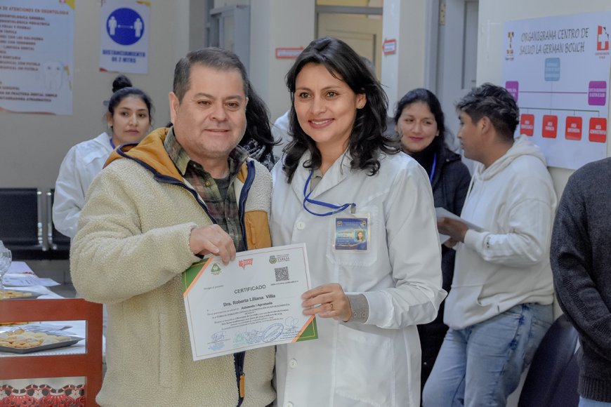 Alcaldía de Tarija logra la acreditación para el centro de salud ambulatorio German Busch