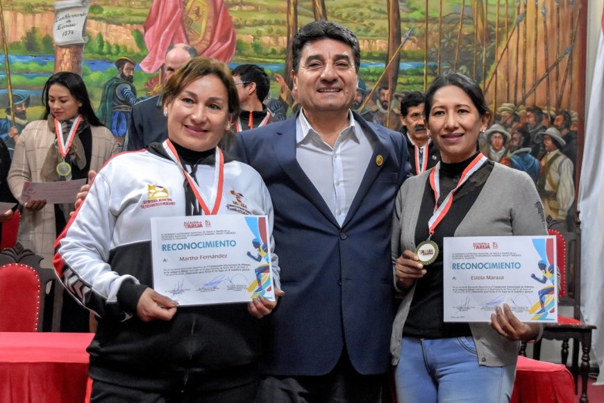 Alcaldía realiza reconocimiento a atletas medallistas del torneo “Integración Latinoamericana”