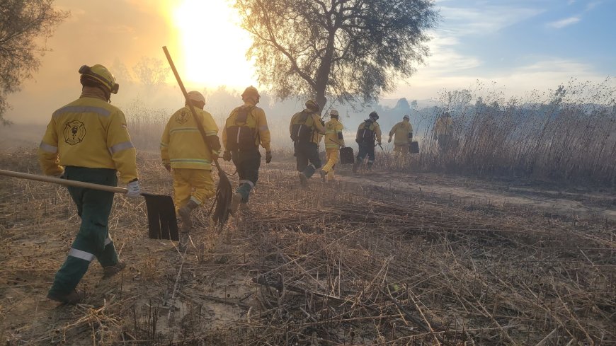 Alcaldía de Tarija a través de la UGR 5 incendios estructurales y forestales