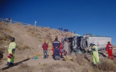 Accidente de tránsito en la carretera Oruro – Cochabamba