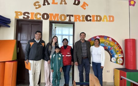 Alcaldía de Tarija entrega equipamiento para la sala multisensorial y psicomotricidad