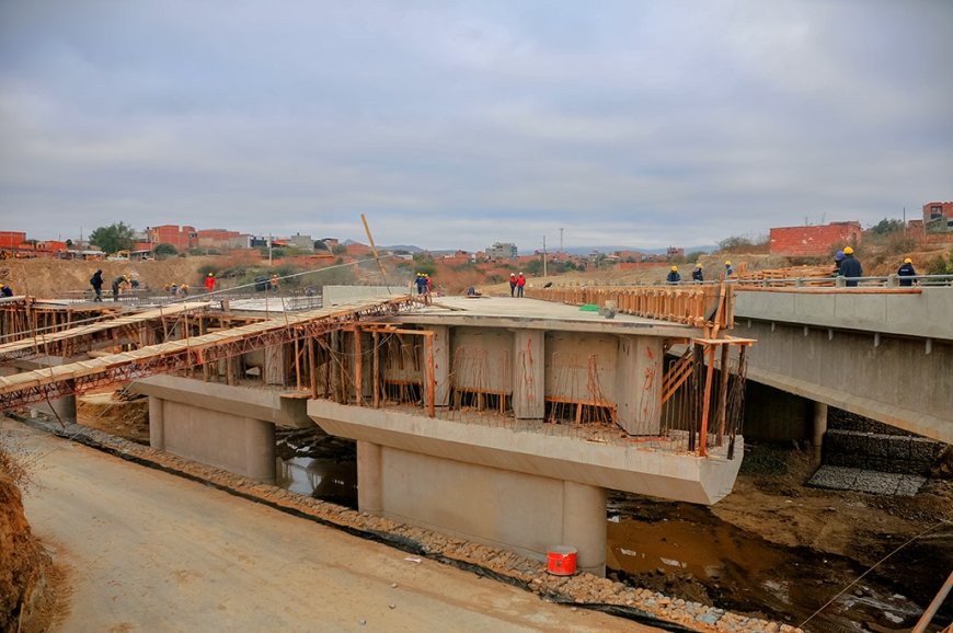 Alcalde Torres afirma que el avance de la Av. 2da  Circunvalación es del 65% y se acerca la consolidación de una de las obras más grandes de la ciudad