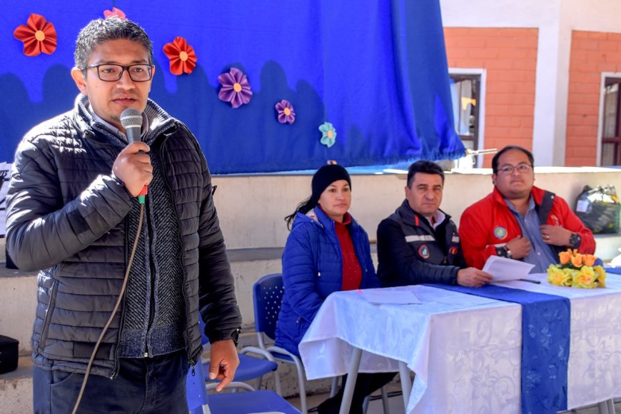 Alcaldía de Tarija implementa campaña de reciclaje en Colegios