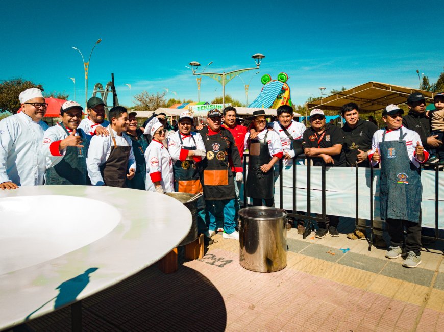 Presentación del Plato Bandera, Costillitas de Chancho