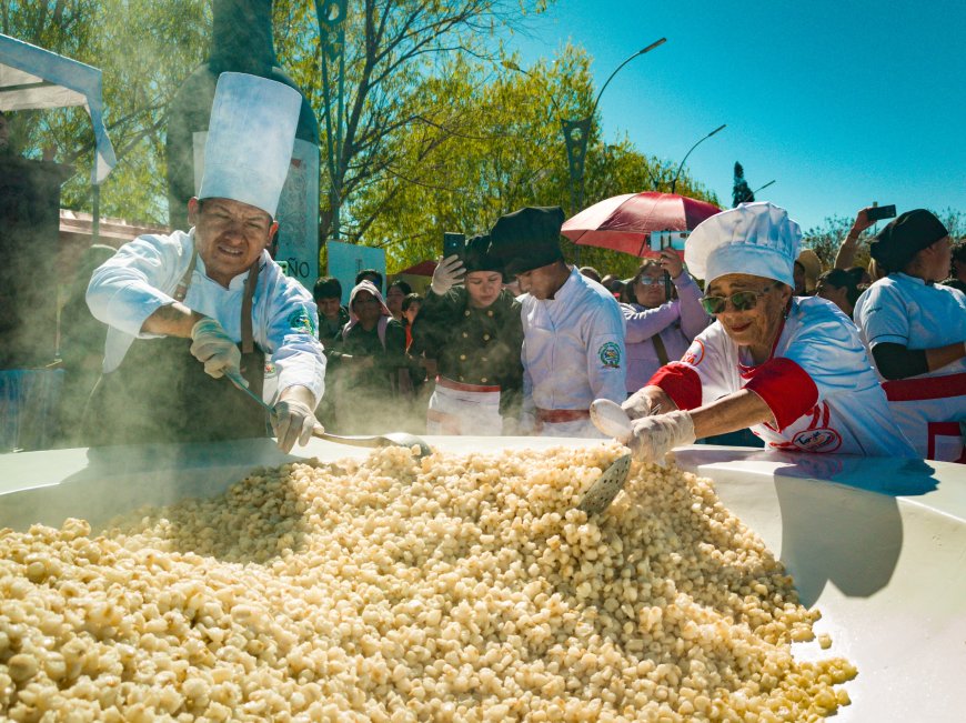 Presentación del Plato Bandera, Costillitas de Chancho
