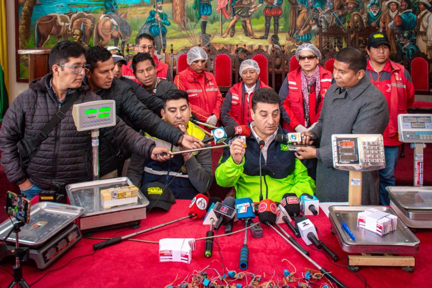 Alcaldía de Tarija registrará y precintará las balanzas en todos los mercados para que se respete el peso justo