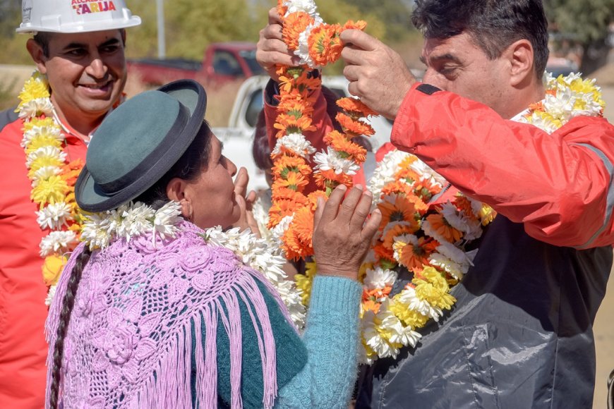 Alcaldía de Tarija pone en marcha proyecto de empedrado de calles y avenidas de 52 barrios