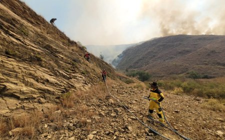 Estamos luchando contra el fuego 