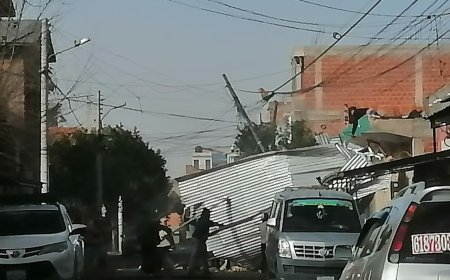 Fuertes vientos se registran en Tarija