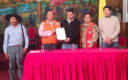 Alcaldía firma convenio de cooperación con el IGM y el municipio de San Lorenzo