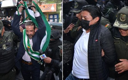 Justicia dicta detención domiciliaria para Camacho y libera a Pumari